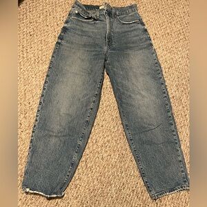 Madewell balloon jeans